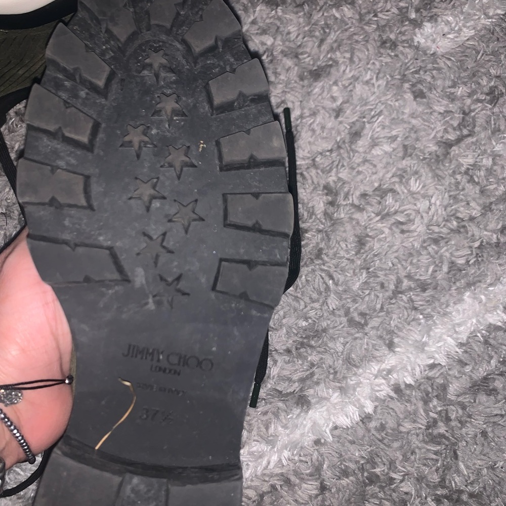 Barely Worn Jimmy Choo Corduroy Boot Style Eshe F… - image 5